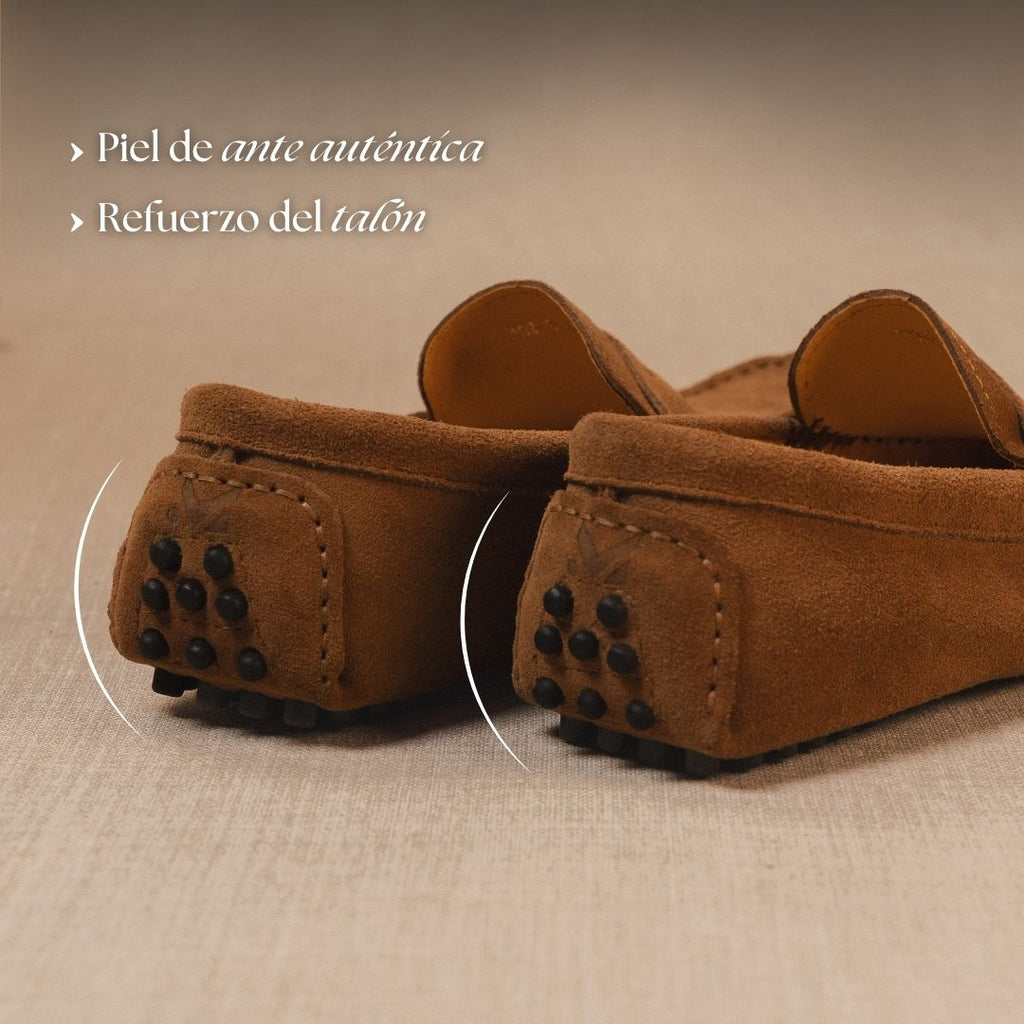 Classico - Mocasines driver de ante premium para hombre