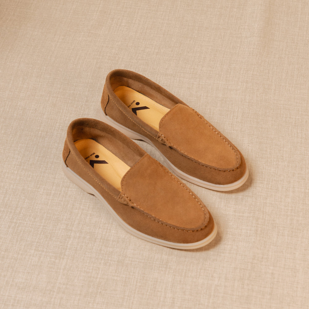 Yacht - Mocasines premium de ante auténtico para hombre