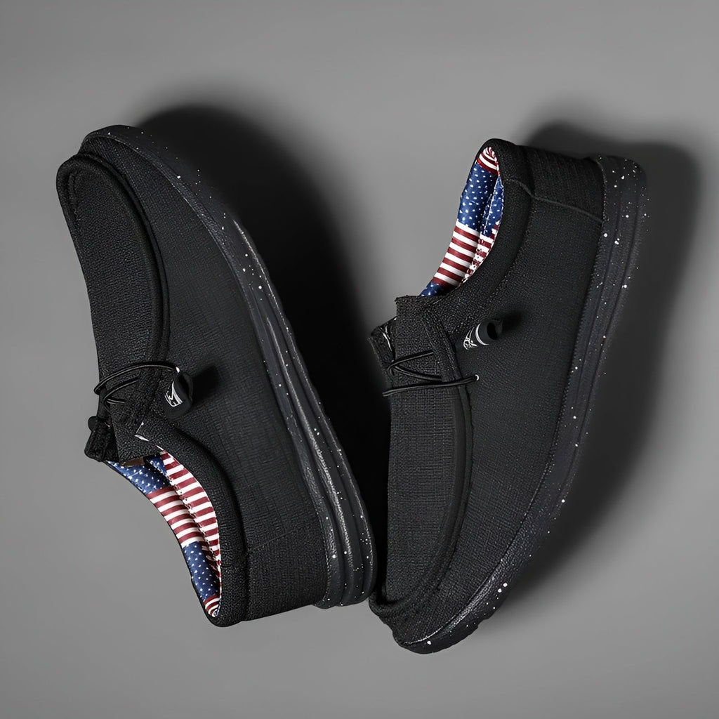 Mocasines de verano de tejido para hombre