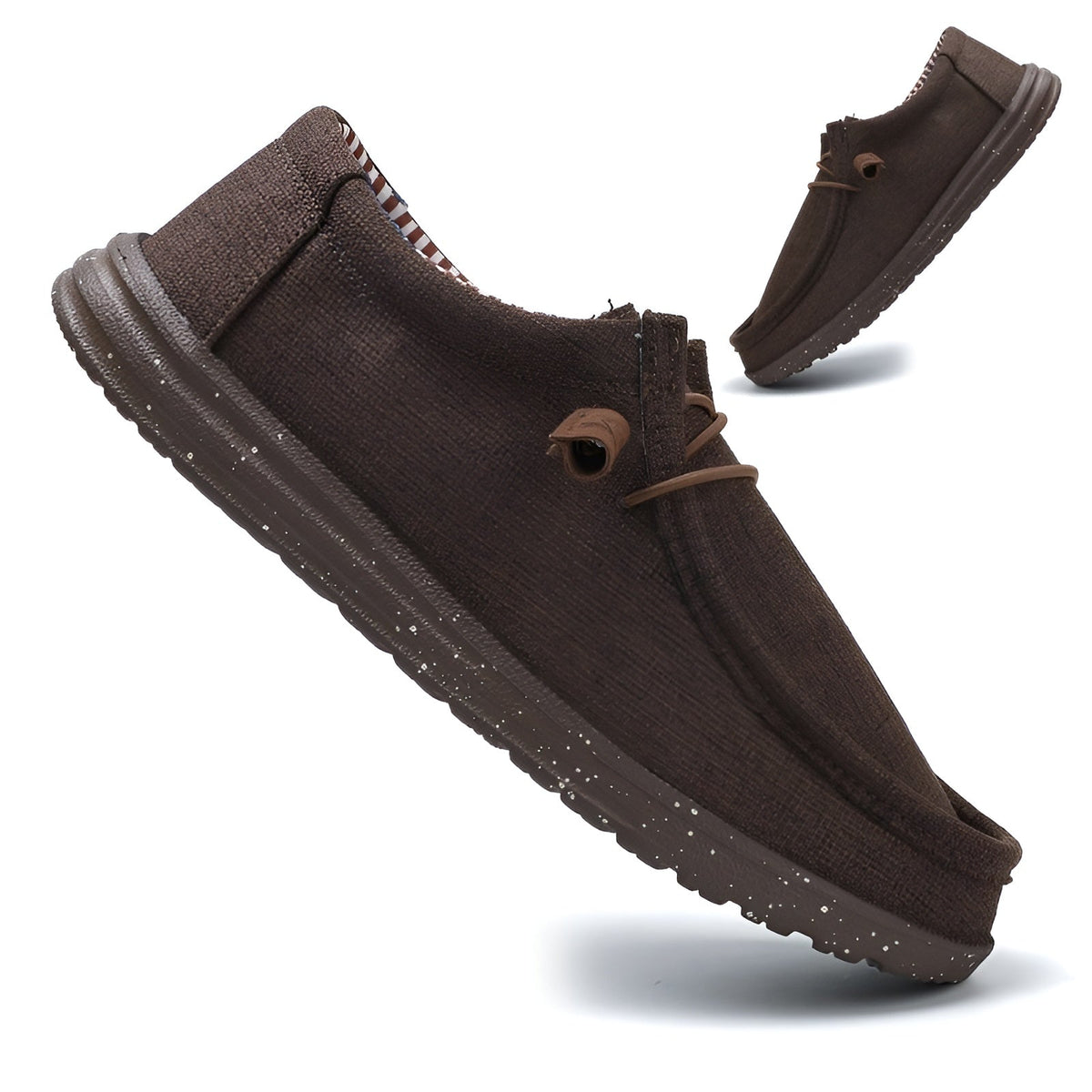 Mocasines de verano de tejido para hombre