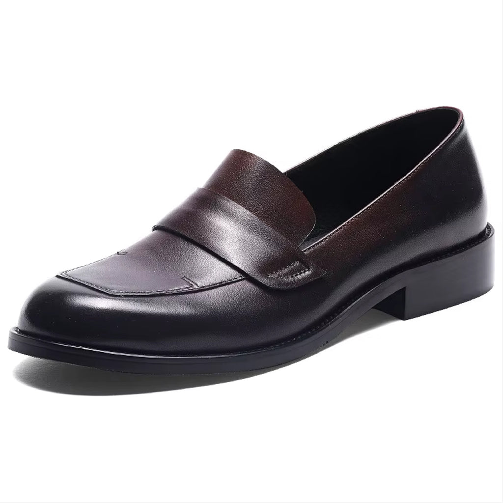 Mocasín clásico elegante de piel para mujer