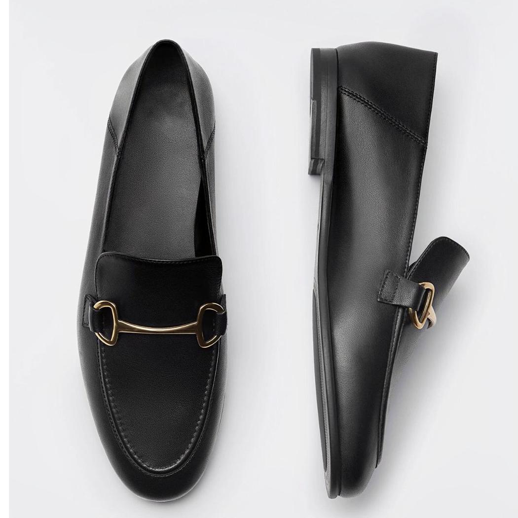 Mocasines finos y ligeros de piel auténtica