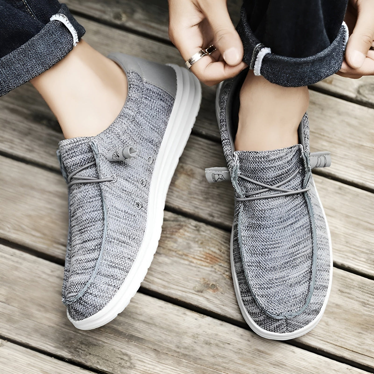 Mocasines de caminar para hombre