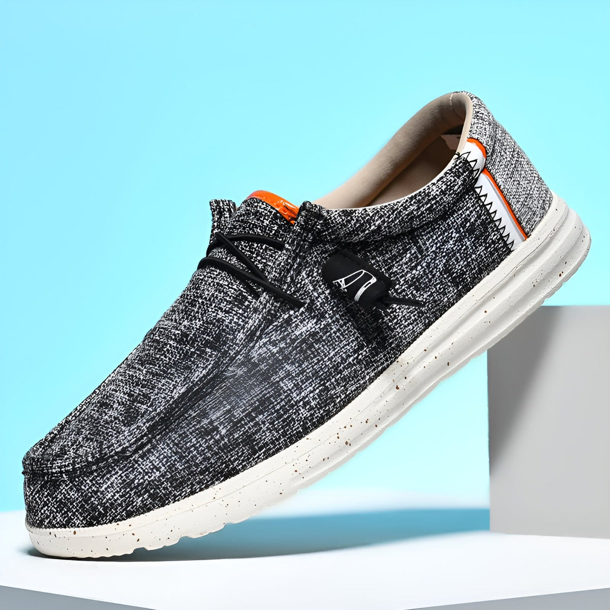 Mocasines de lona para hombre