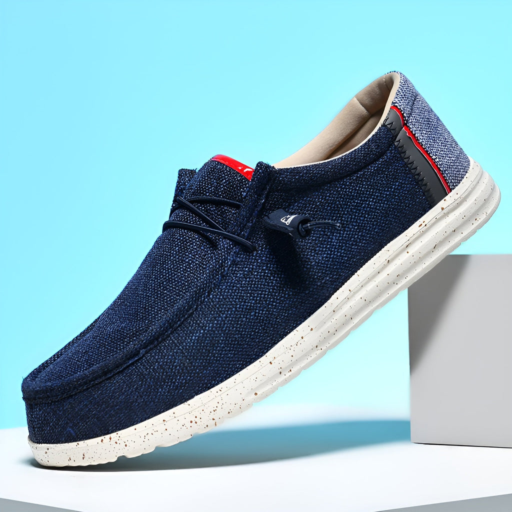 Mocasines de lona para hombre