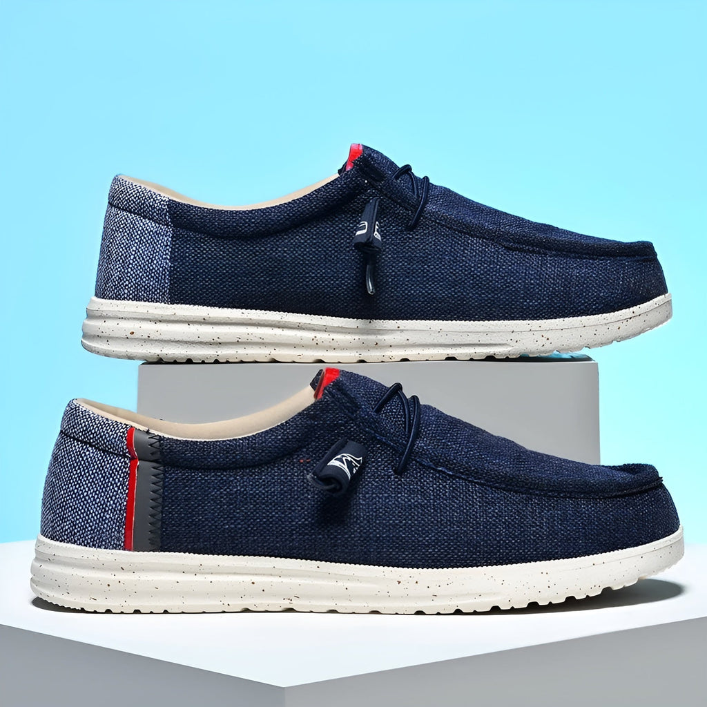 Mocasines de lona para hombre