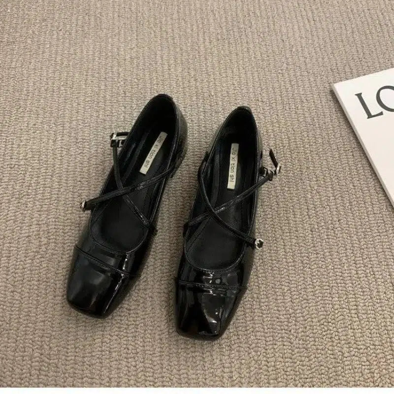 Cómodas bailarinas Mary Jane retro para mujer