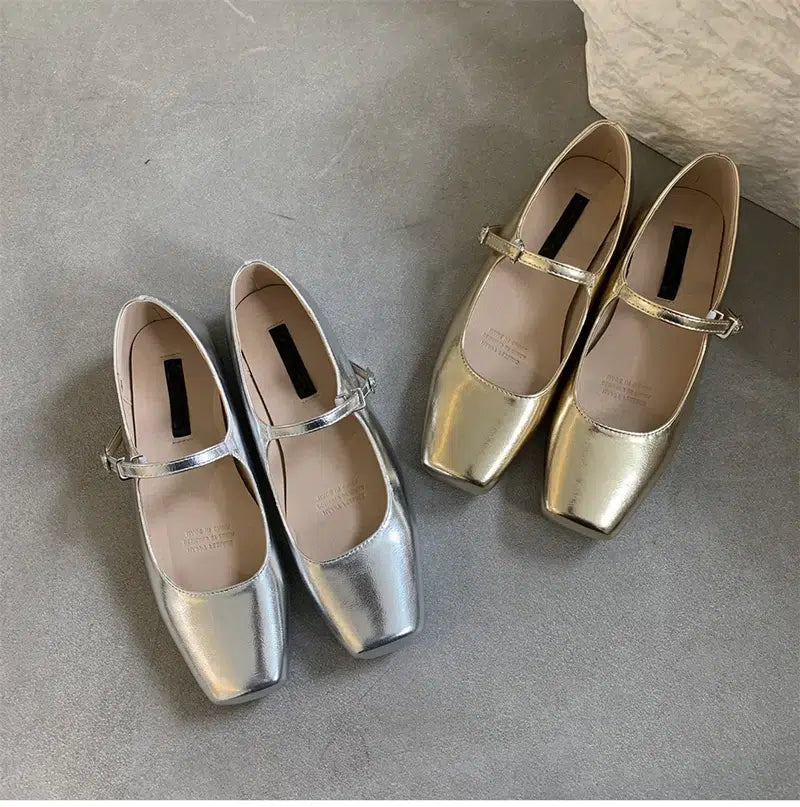 Bailarinas Mary Jane de Tiras Trend