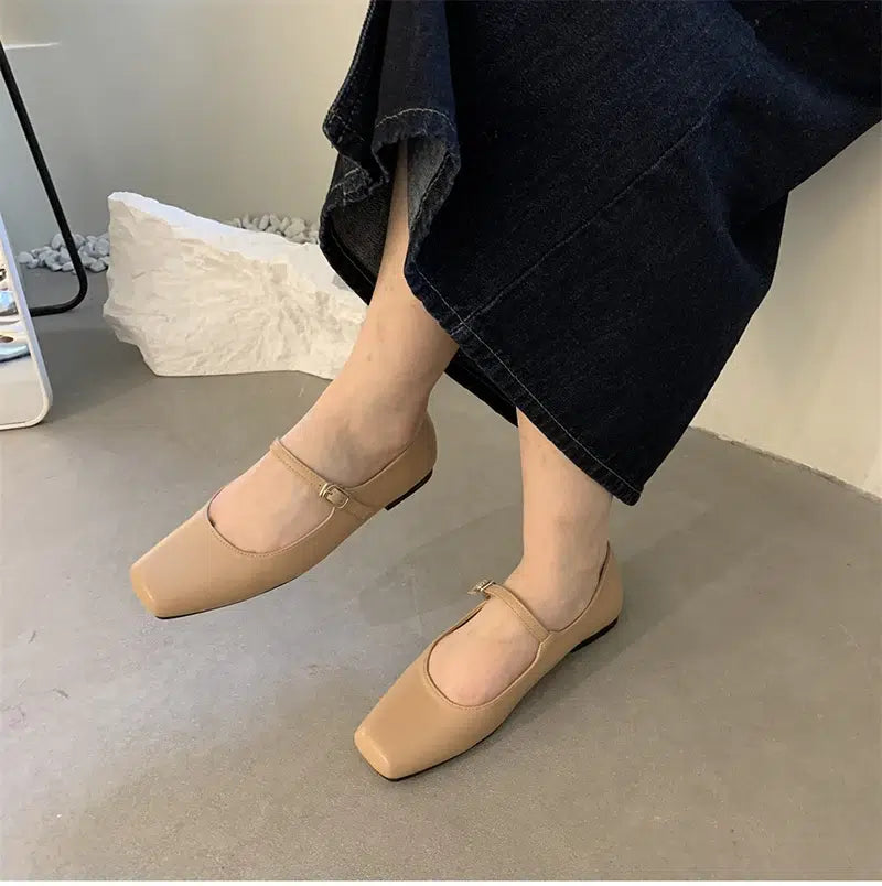 Bailarinas Mary Jane de Tiras Trend