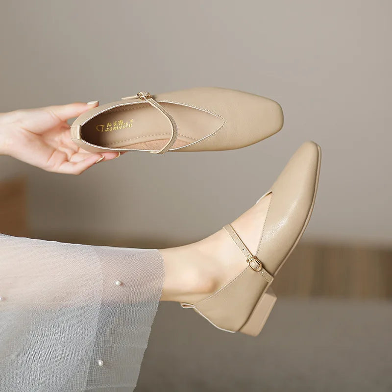 Bailarinas de tiras Mary Jane Elegantes y retro