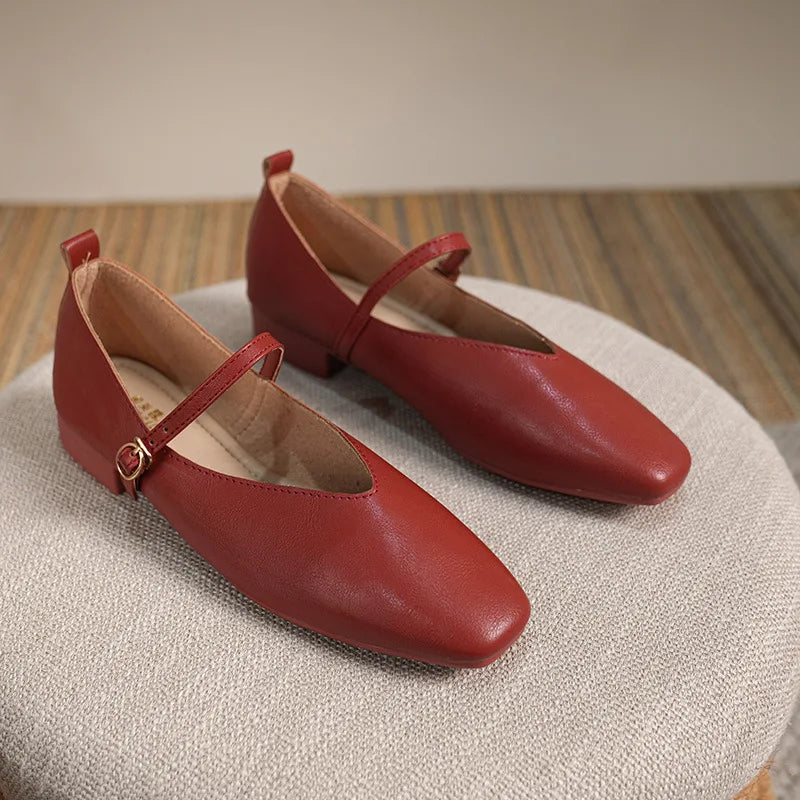 Bailarinas de tiras Mary Jane Elegantes y retro