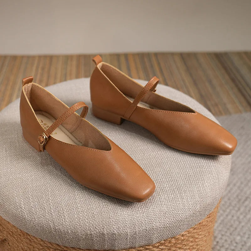 Bailarinas de tiras Mary Jane Elegantes y retro