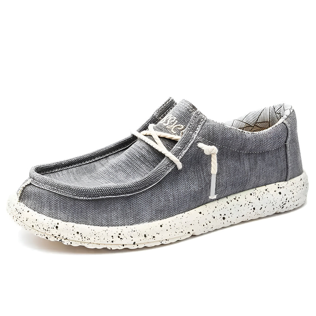 Mocasines de denim para hombre