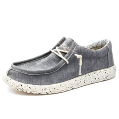 Mocasines de denim para hombre, Gris