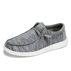 Mocasines de caminar para hombre, Gris