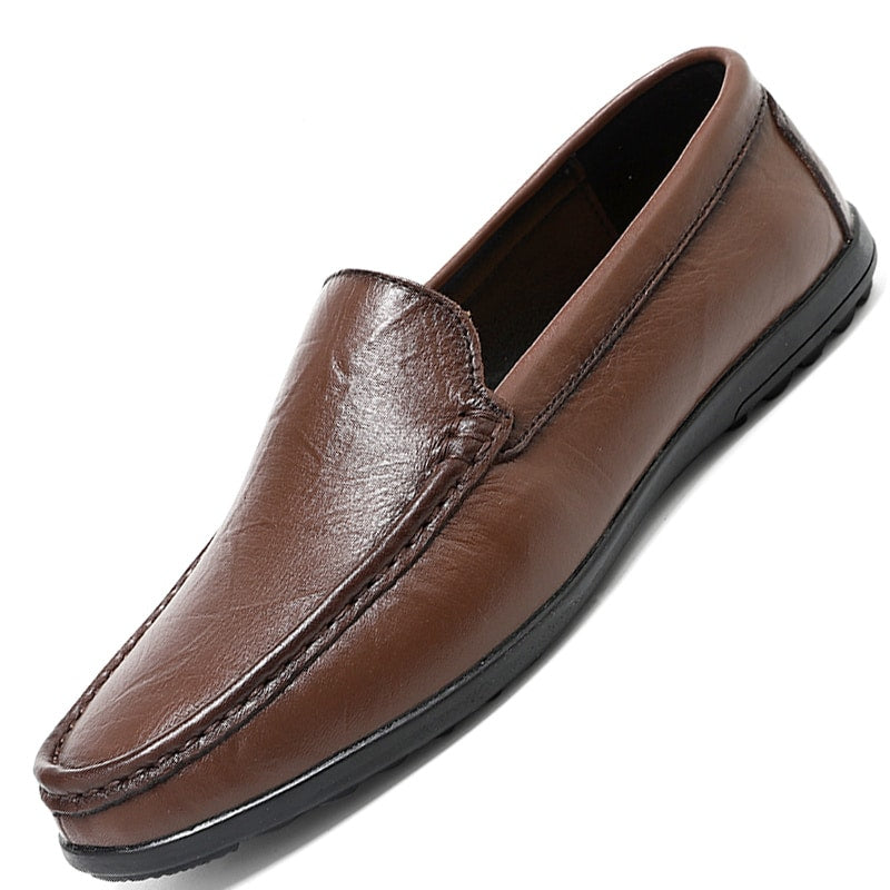 mocasín marrón