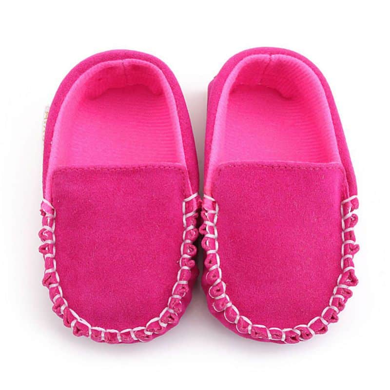 Mocasines de ante para bebés