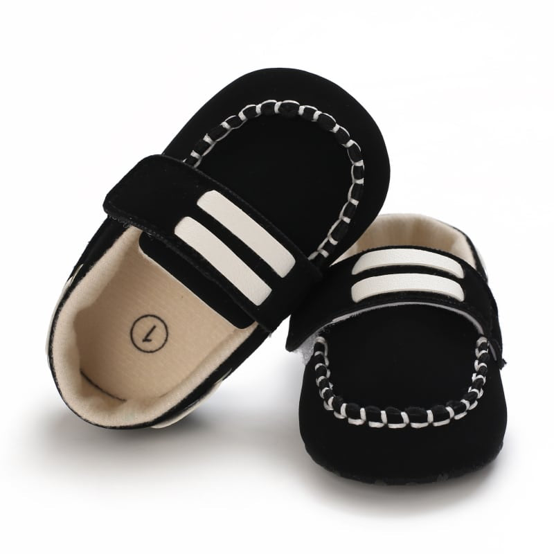 Mocasines náuticos con cierre de velcro para bebé