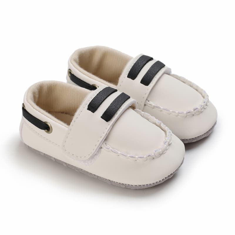 Mocasines náuticos con cierre de velcro para bebé