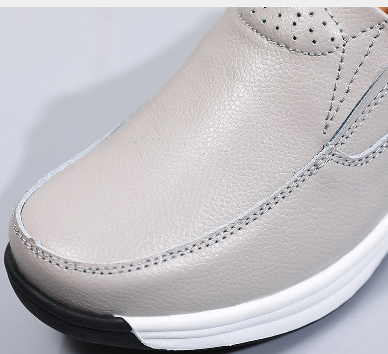 Mocasines ortopédicos con suela de cuña para mujer