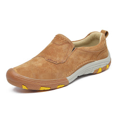 Mocasines ortopédicos de marcha para hombre, Marrón