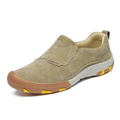 Mocasines ortopédicos de marcha para hombre, Verde