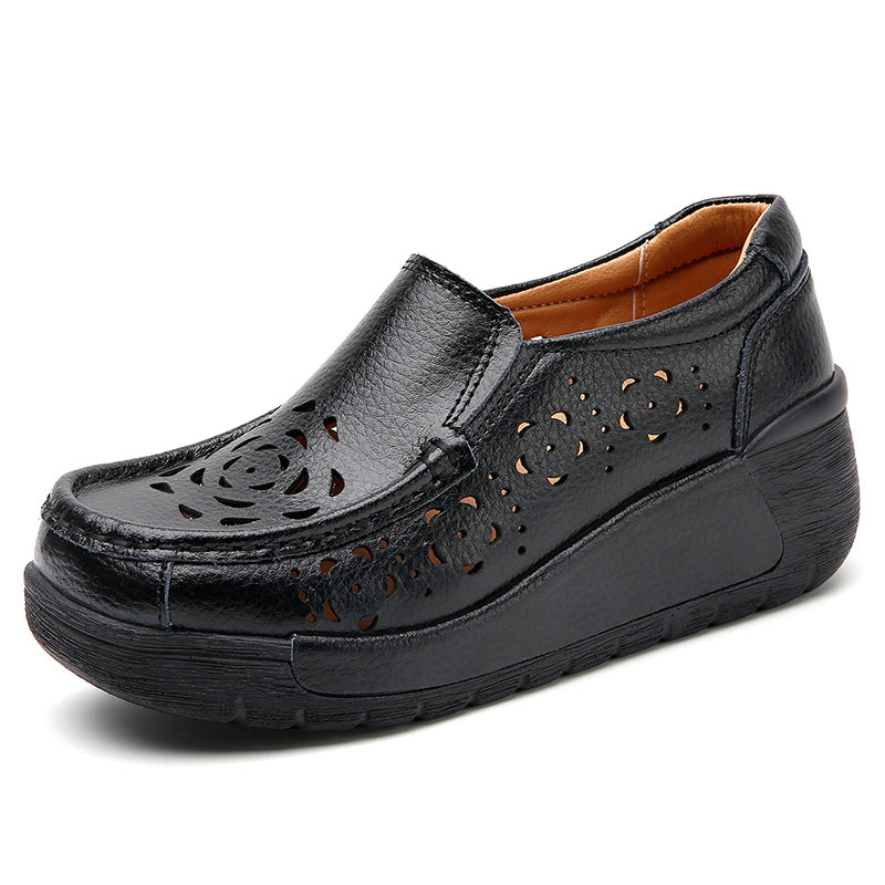 Mocasines ortopédicos transpirables para mujer