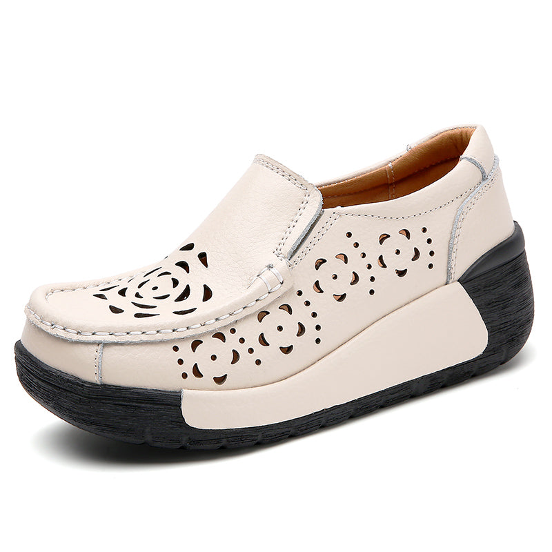 Mocasines ortopédicos transpirables para mujer
