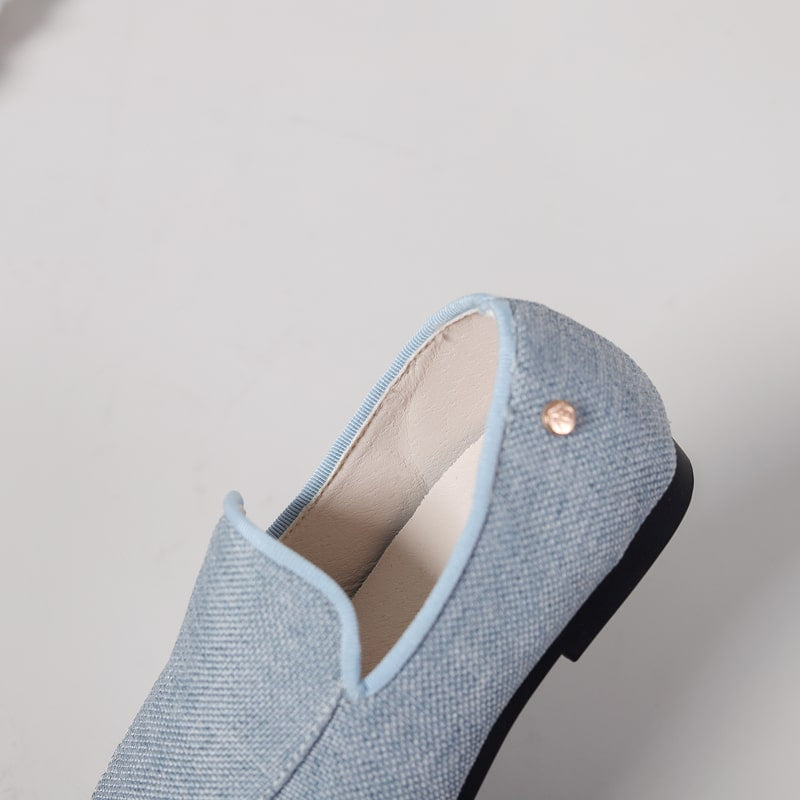 Mocasines flexibles sin cordones y casual
