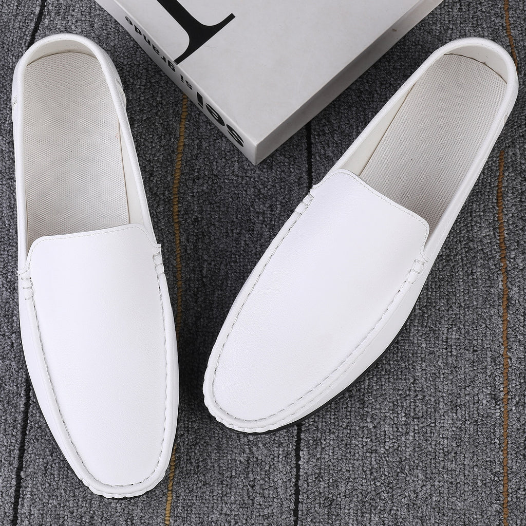Mocasines de cuero sintético ultraligeros para hombre