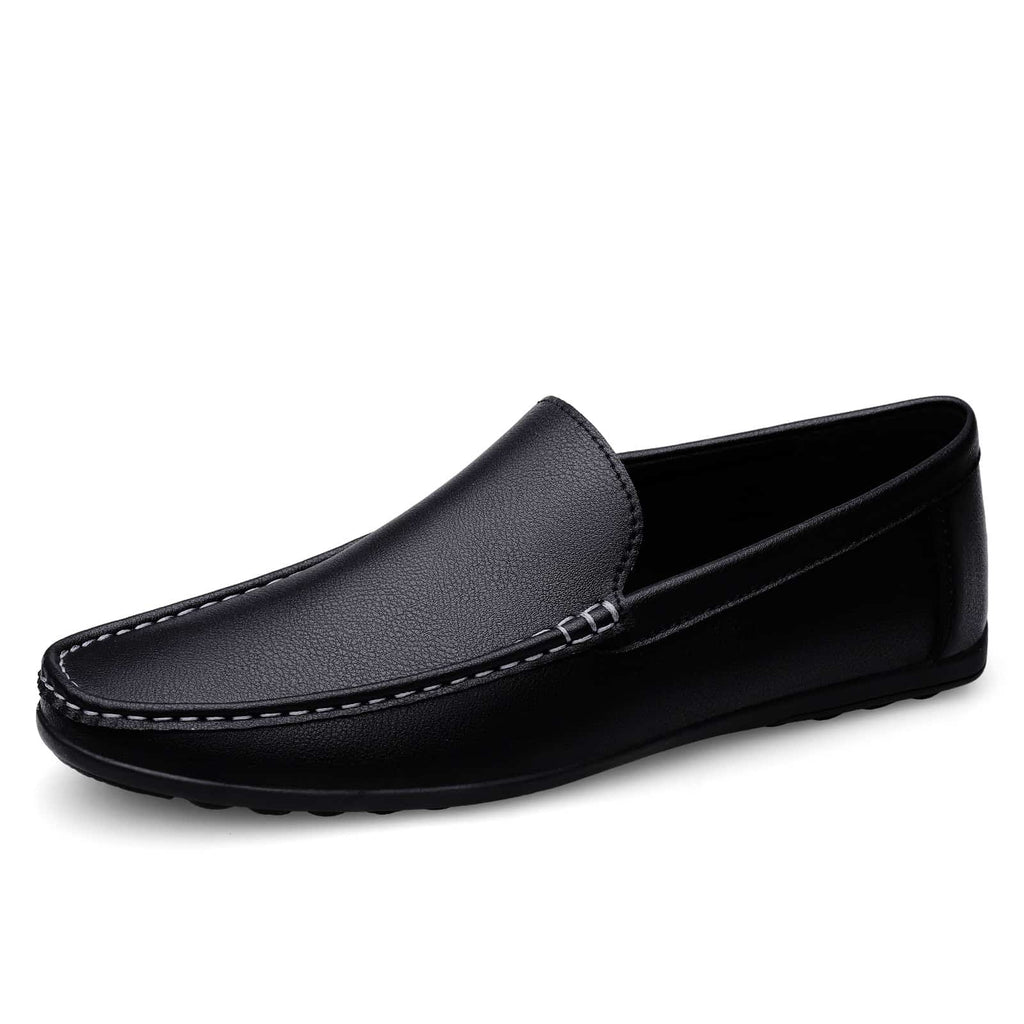 Mocasines de cuero sintético ultraligeros para hombre