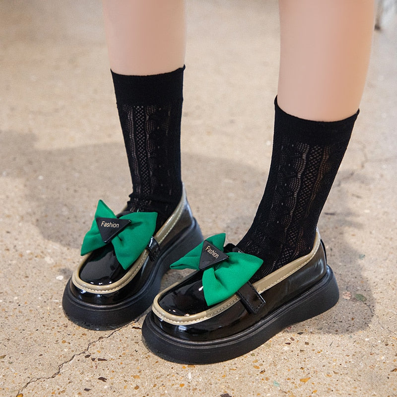 Mocasín estilo británico para niñas