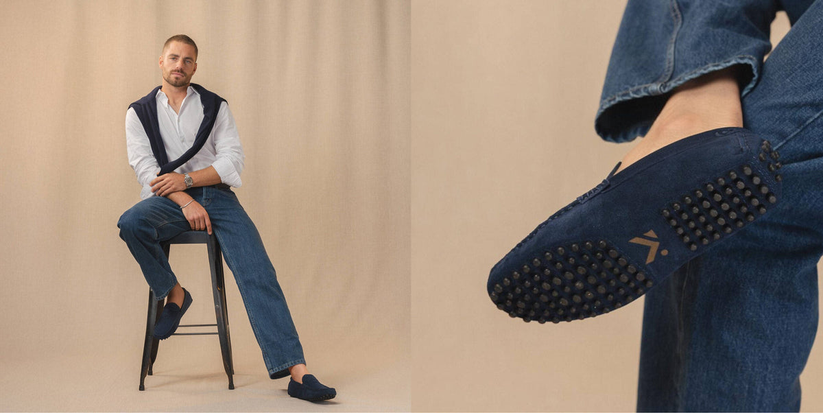 Mocasines de piel elegantes, colección Tus Mocasines