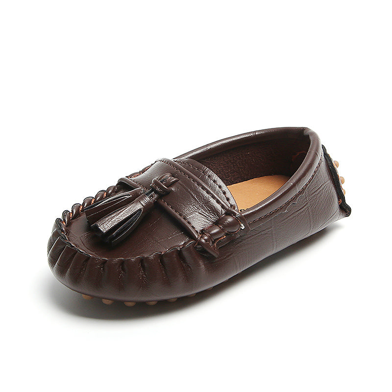 Mocasines con borlas para niño