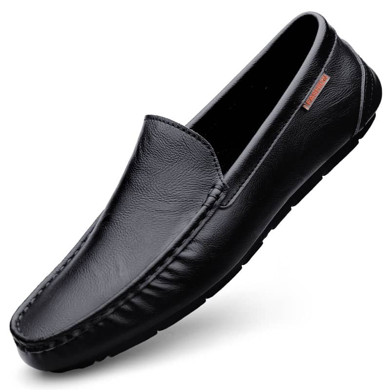 Mocasines de cuero sintético transpirables para hombre