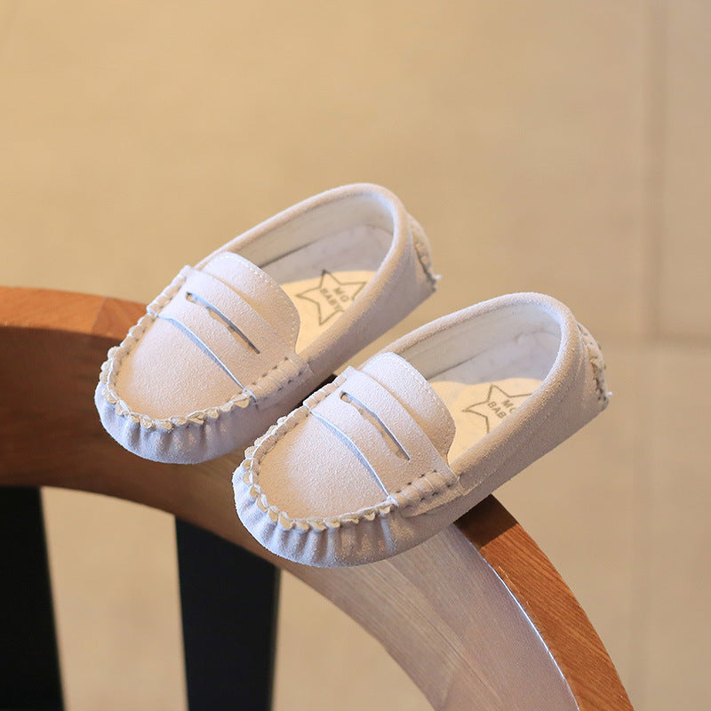 Mocasines de ante para niños
