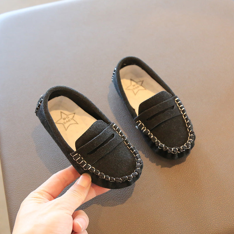 Mocasines de ante para niños