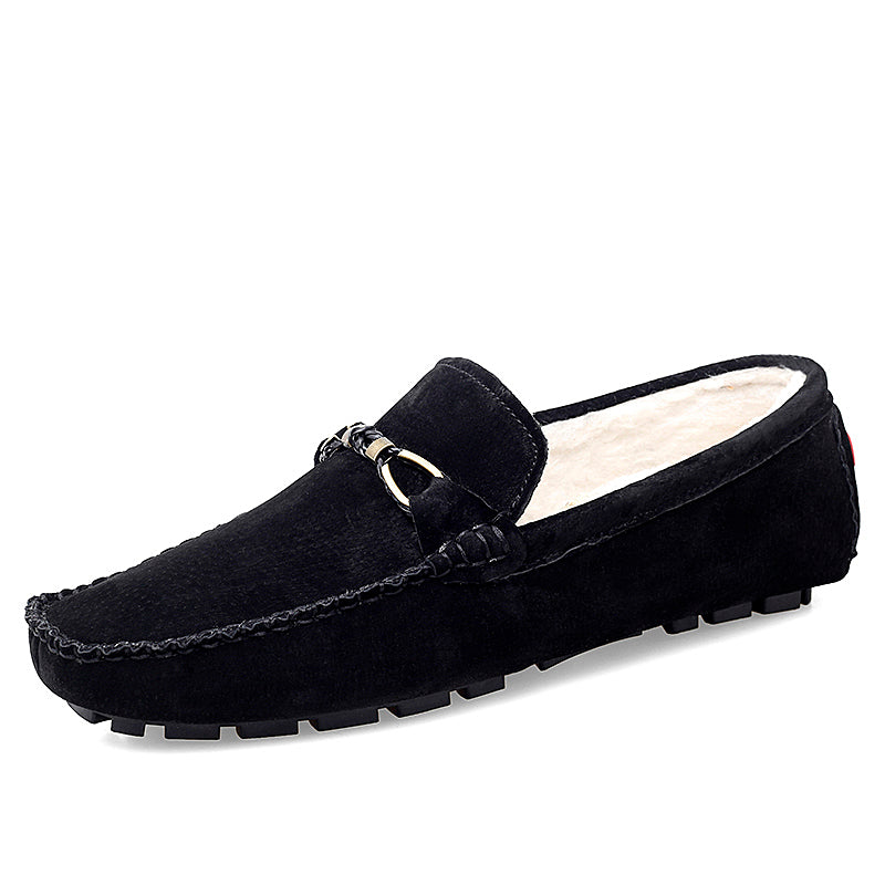 Mocasines de ante sintético informales para hombre