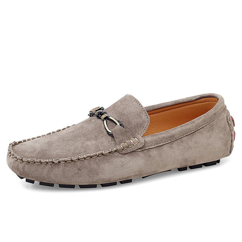 Mocasines de ante sintético informales para hombre