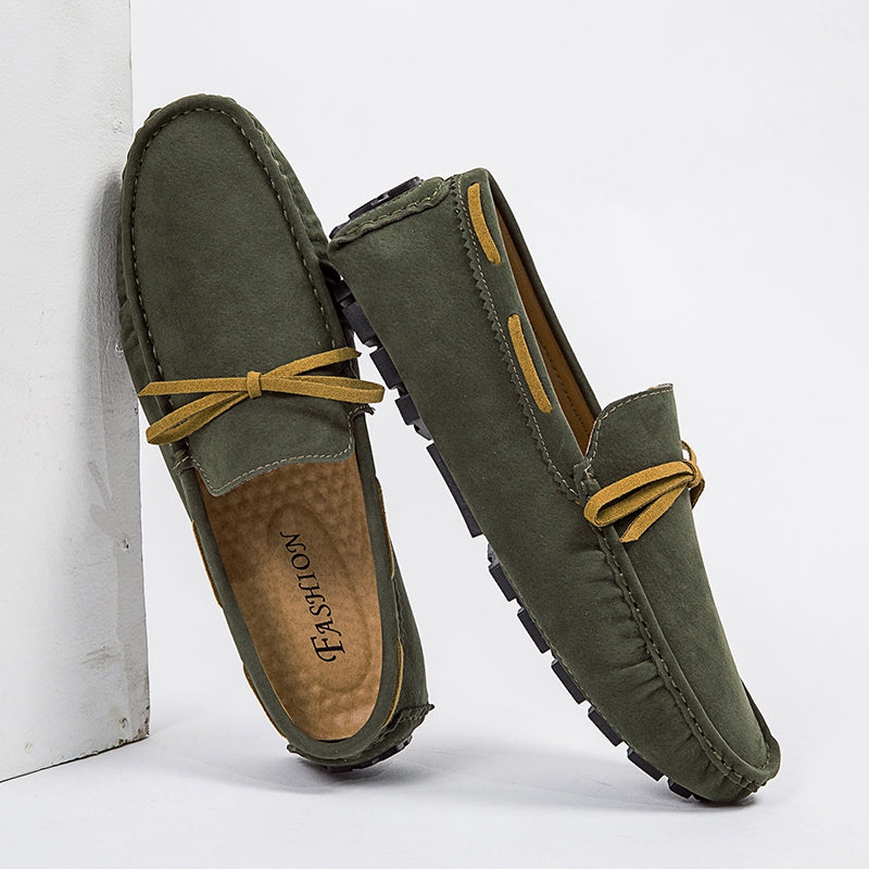 Mocasines ligeros de ante sintético para hombre