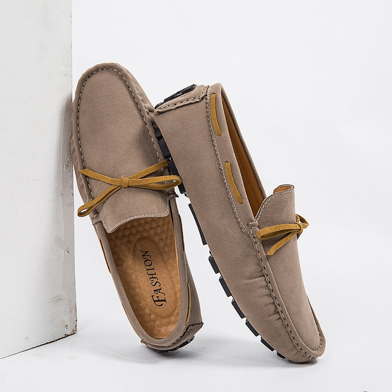 Mocasines ligeros de ante sintético para hombre