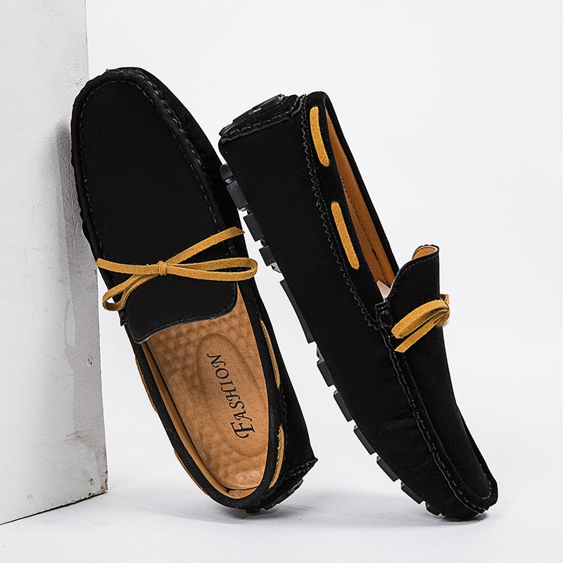 Mocasines ligeros de ante sintético para hombre