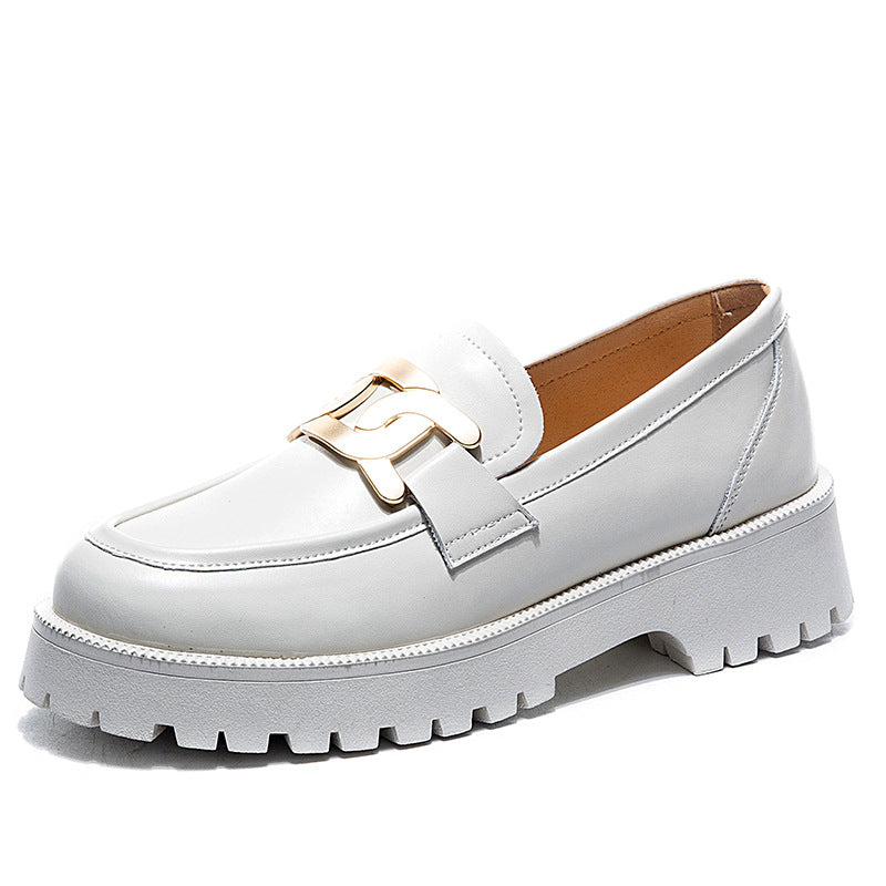 Mocasines sofisticados con plataforma para mujer