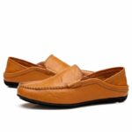 mocasín marrón para hombre