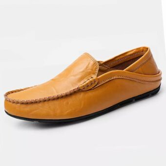 Mocasines informales para hombre en piel sintética