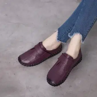 Mocasines ortopédicos con velcro para mujer
