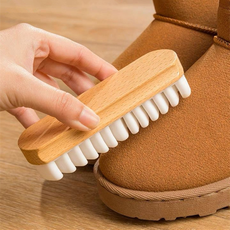 Cepillo de limpieza para zapatos de ante
