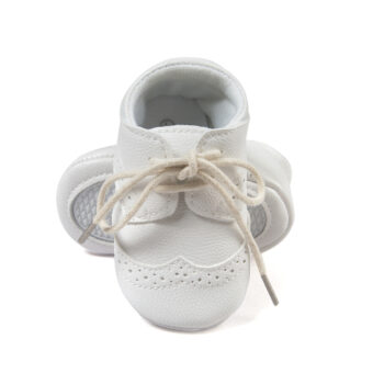 Mocasines con cordones y suela flexible para bebé niño